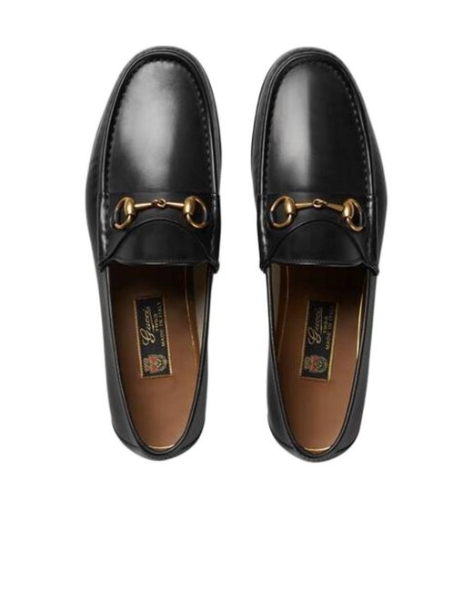 Gucci Black 1953 Horsebit Loafers for men