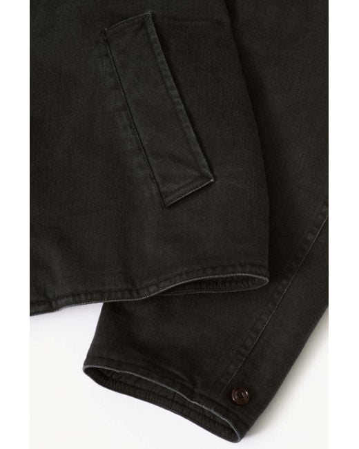 Our Legacy Black Long-Sleeve Casual Jacket for men