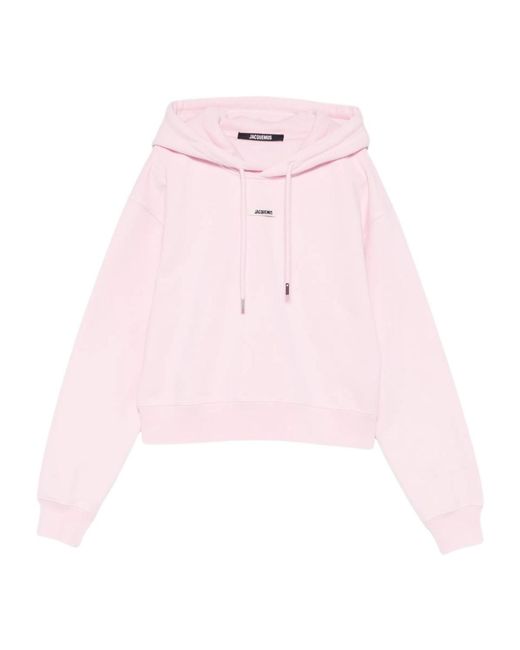 Jacquemus Pink Long-Sleeved Sweatshirt