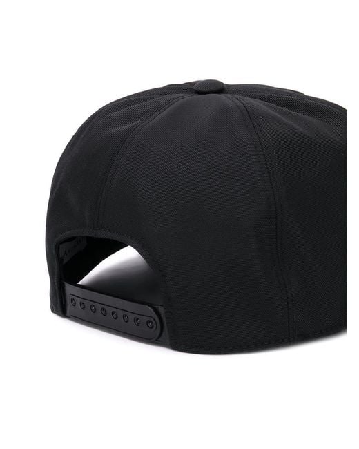 Givenchy Black Logo Snapback Cap for men
