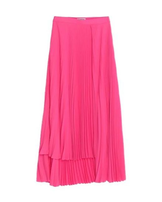 Balenciaga Pink Long Skirts