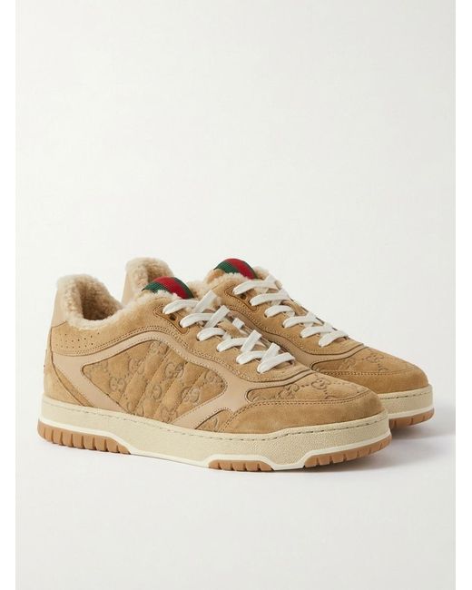 Gucci Natural Re-Web Sneakers