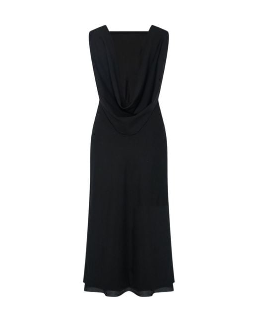 The Row Black Henna Dress