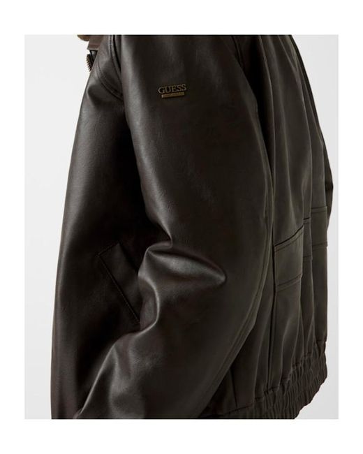 Guess Gray Zip Jacket for men
