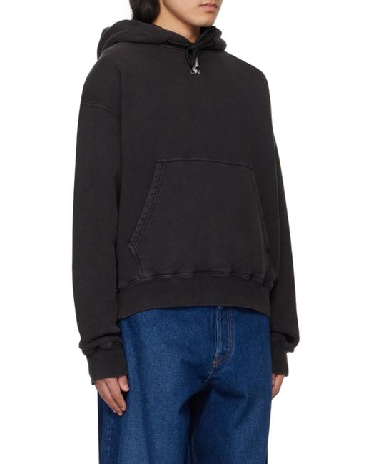 Off-White c/o Virgil Abloh Black Stamp Mary Drawstring Hoodie for men