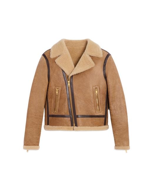 Céline Natural Biker Jacket