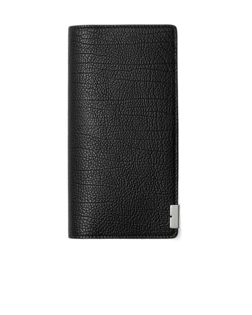 Burberry Black B Cut Continental Wallet for men