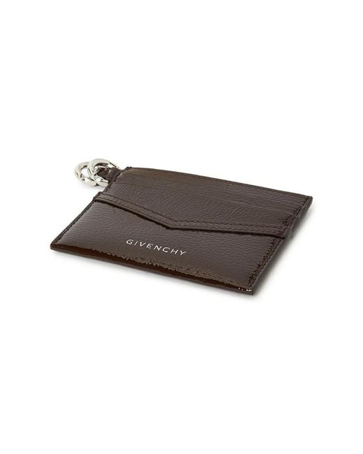 Givenchy Brown Logo Card Holder