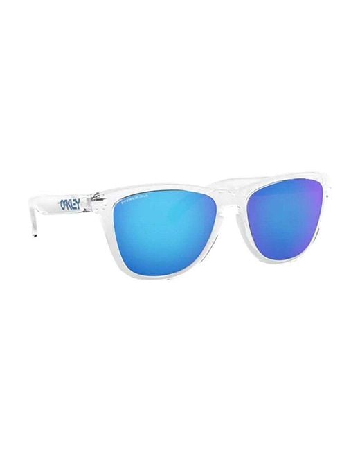 Oakley Blue Gradient Square Sunglasses for men