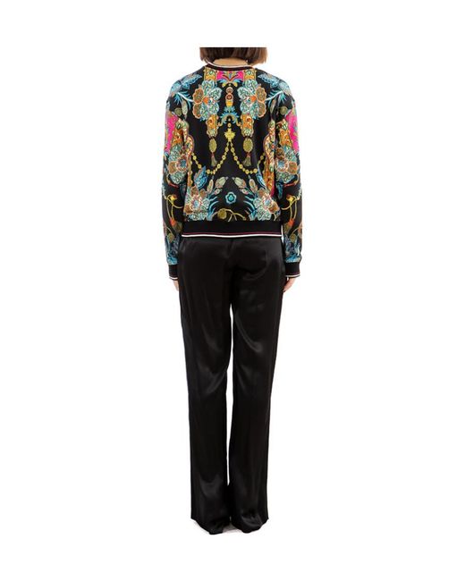 Givenchy Black Wide-Leg Casual Pants