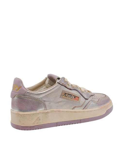 Autry Multicolor Medalist Low Super Vintage Sneakers