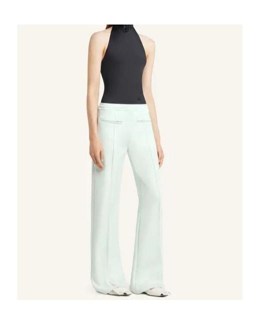 Courreges White Courrèges Tracksuit Interlock Trousers