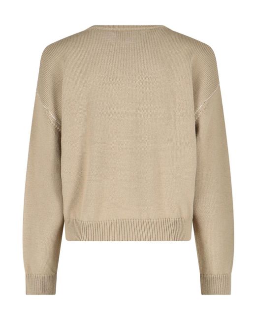 A.P.C. Natural Logo Jumper for men