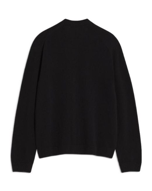 Maison Kitsuné Black Maison Kitsuné Fox Head Comfort Cardigan for men