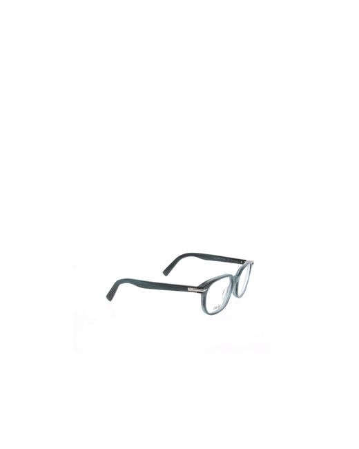 Dior White Eyewear Rectangular Frame Glasses for men