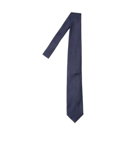 Tom Ford Blue Pointed Tie for men