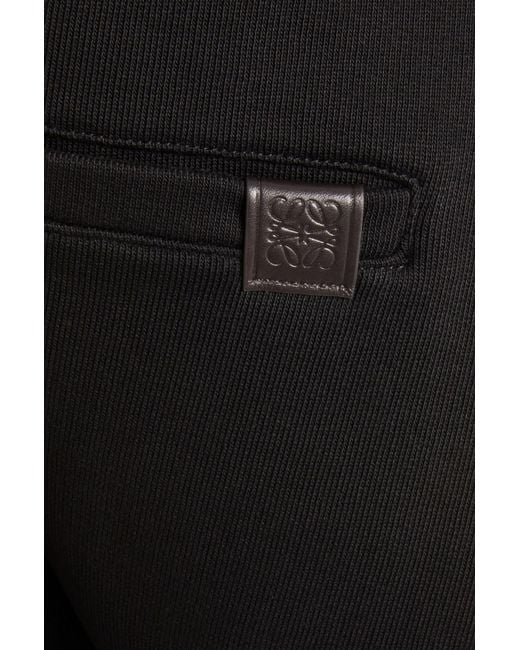 Loewe Black Puzzle Sweatpants for men