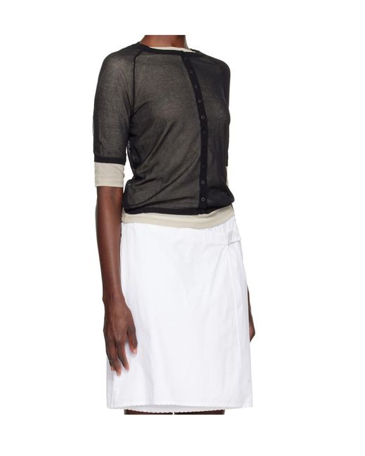 Paloma Wool Black Short-Sleeved Knitwear