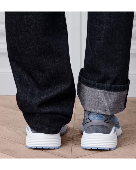 Dior Blue B30Countdown Tech Sneaker for men