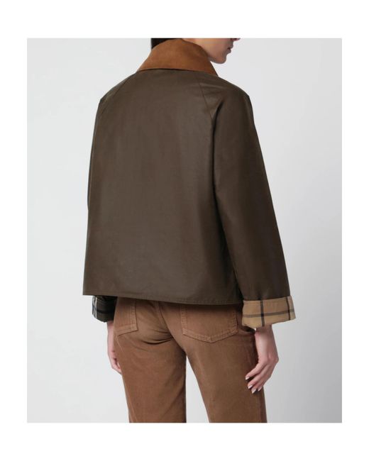 Barbour Brown Waxed Cotton Jacket