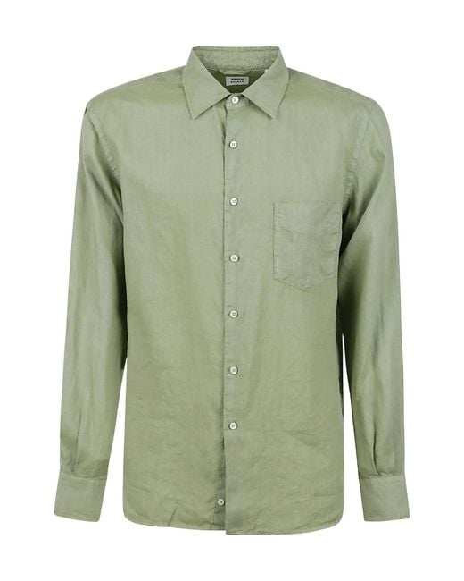 Aspesi Green Classic Shirt for men