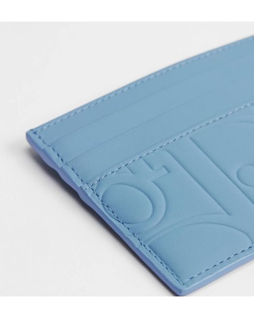 Dior Blue Card Holder for men
