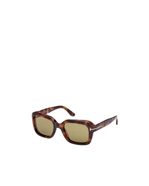 Tom Ford Metallic Full Frame Sunglasses