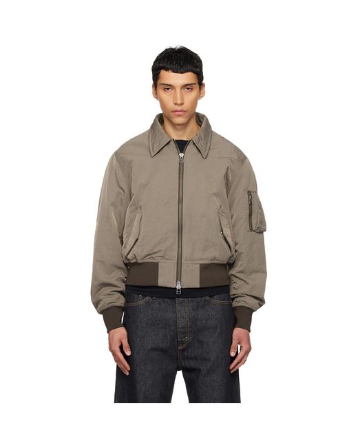 Hope Brown Camp Pilot Jacket for men