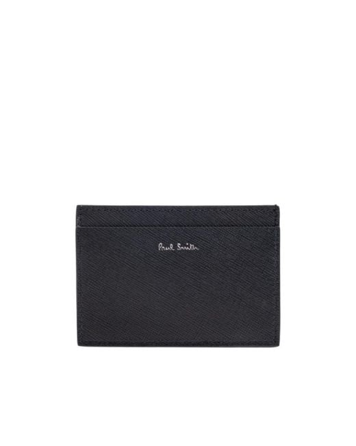 Paul Smith Blue Car Printed Cardholder for men
