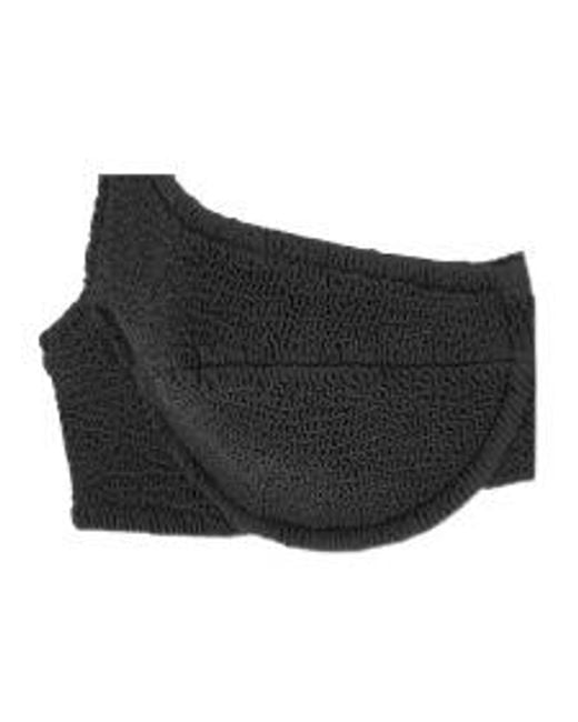 Mc2 Saint Barth Black Bikini Top