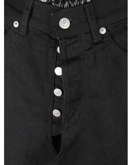 Junya Watanabe Black Casual Pants With Patch Pockets