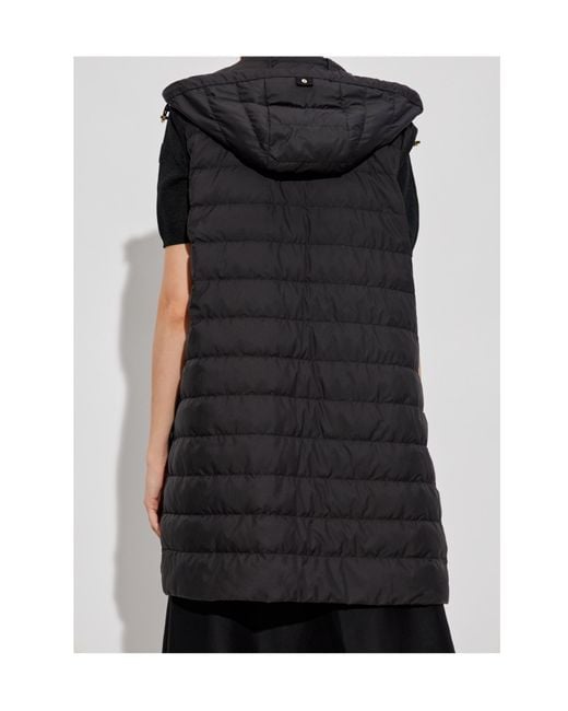 Moncler Gray Zip-Up Drawstring Jacket