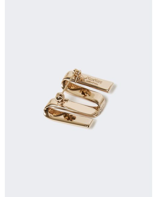 Max Mara Natural All-Over Embellished Brooch