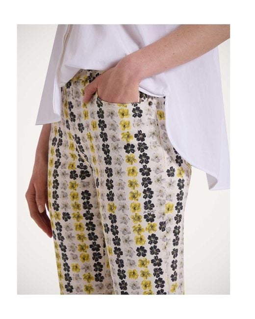 LaDoubleJ White The Cropped Flare Jean