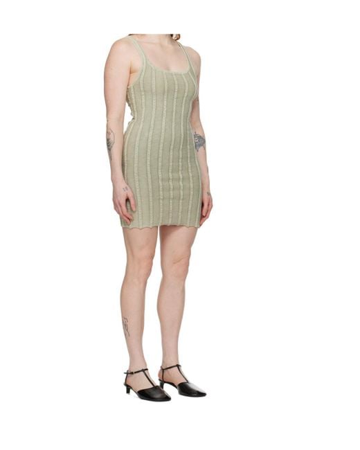 Filippa K Green Strap Minidress