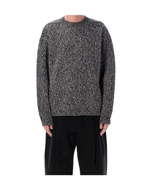 Studio Nicholson Gray Hemyl Mouline Knitwear for men