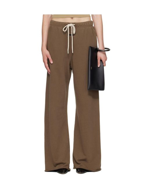 Fear Of God Natural Drawstring Sweatpants