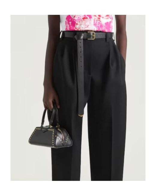 Givenchy Black Mini Antigona East-West Top Handle Bag
