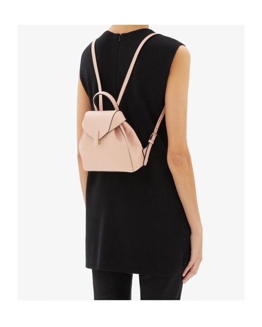 Valextra Pink Iside Mini Backpack