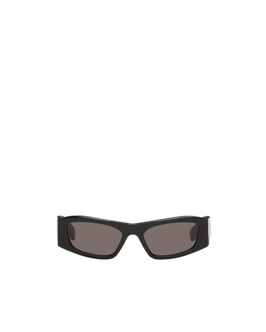Balenciaga White Eyewear Cat-Eye Frame Sunglasses