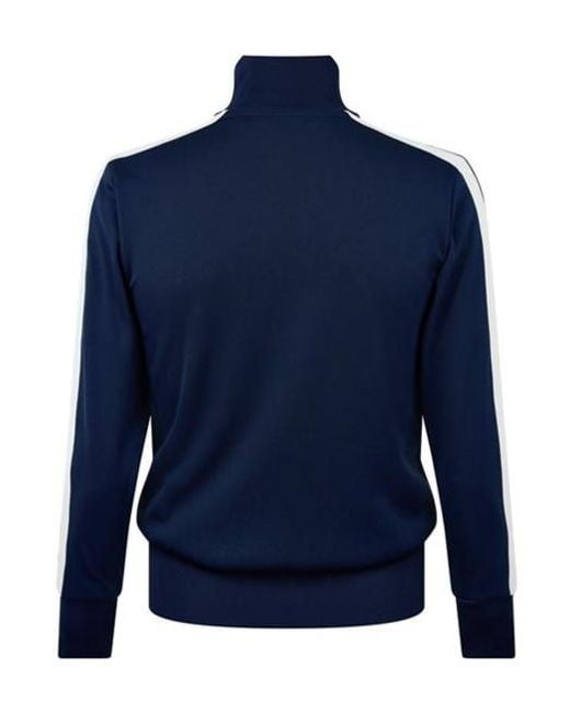 Palm Angels Blue Palm Logo Track Jacket for men
