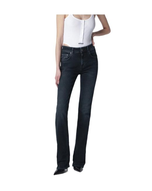Haikure Blue Belt Loop Jeans