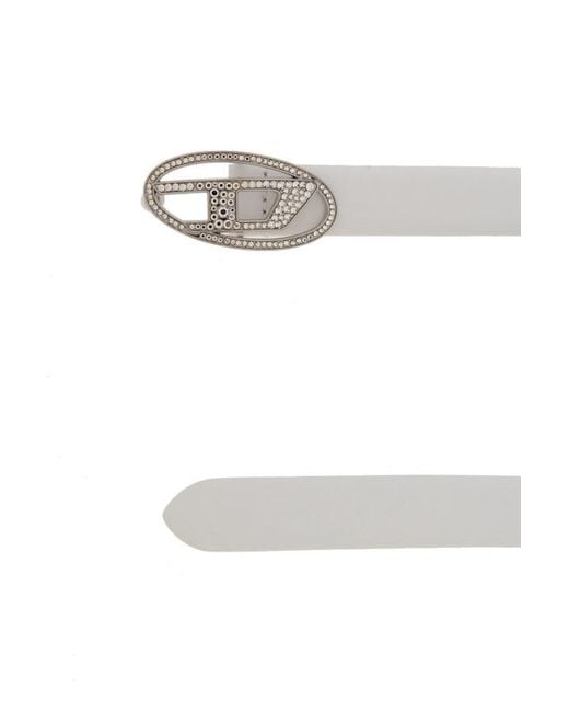 DIESEL White B-1Dr 20 Belt