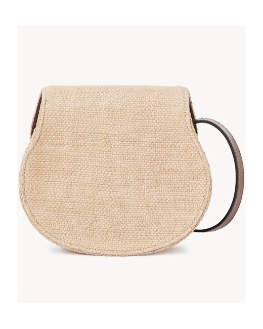 Chloé Natural Small Marcie Cross Body Bag