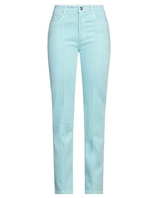 Sportmax Blue Straight-Leg Jeans