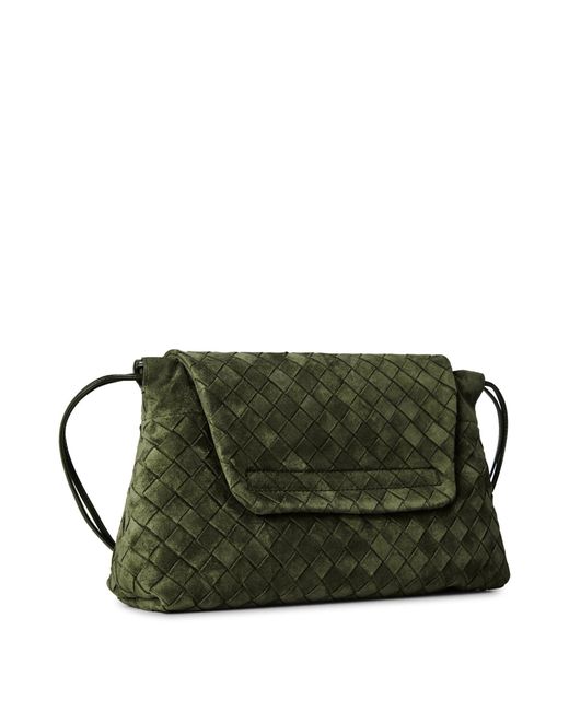 Bottega Veneta Green Giorno Bag