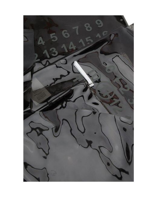 Maison Margiela Gray Numbers Shopper Tote Bag for men