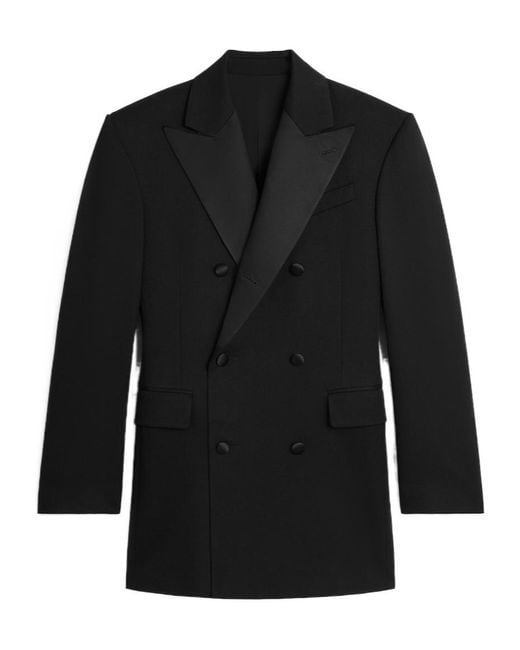 Céline Black Colonne Tux Jacket for men