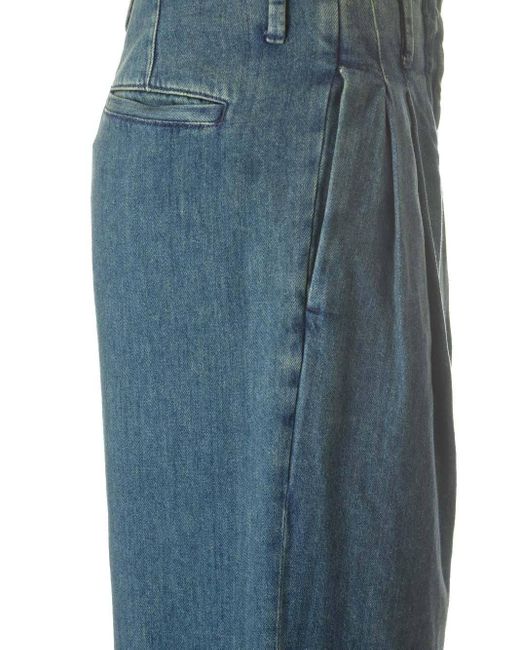 Golden Goose Deluxe Brand Blue Straight-Leg Jeans