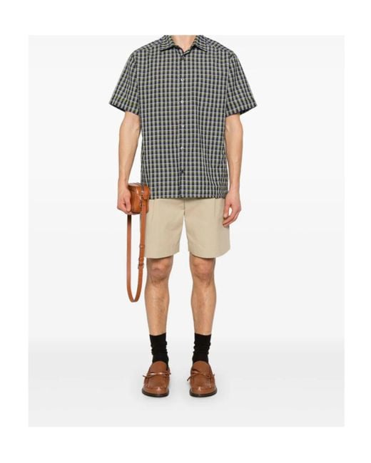 A.P.C. Natural Pleat Detailed Shorts for men